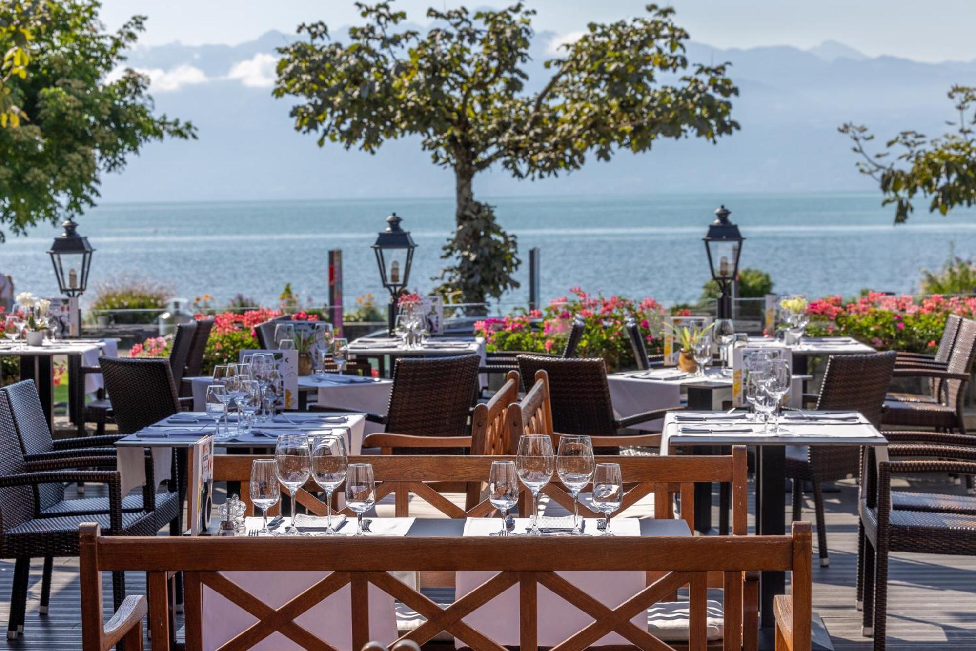 Romantik Hotel Mont Blanc Au Lac Morges Ngoại thất bức ảnh